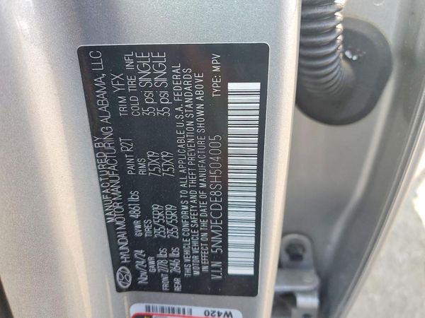 2025 HYUNDAI TUCSON Limited