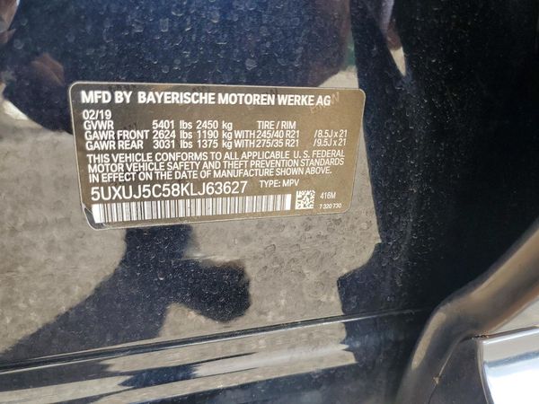 2019 BMW X4 M40i
