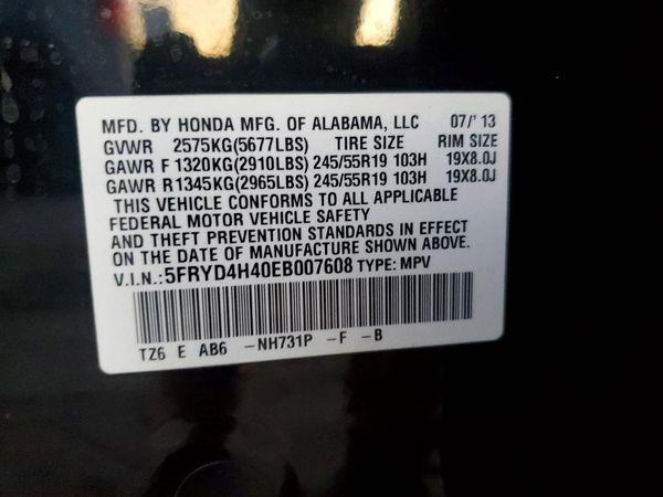 2014 ACURA MDX SH-AWD Tech