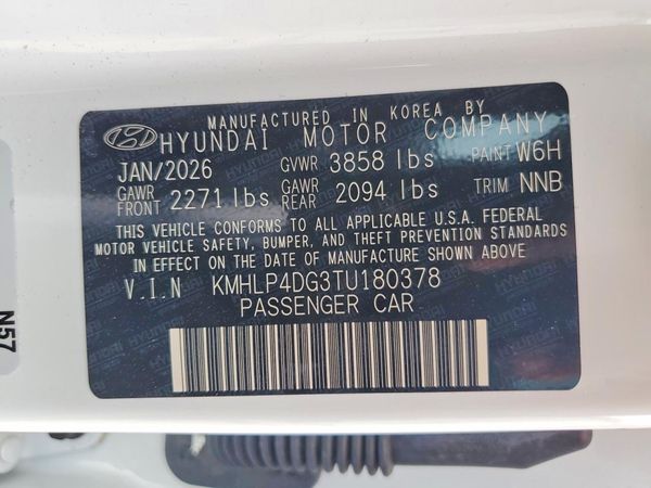 2026 HYUNDAI ELANTRA Limited