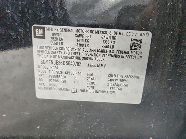 2013 CADILLAC SRX Premium