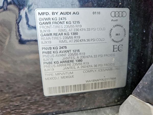 2018 AUDI Q5