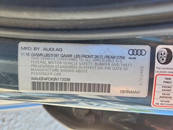 2016 AUDI A6