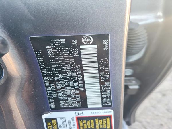 2016 TOYOTA CAMRY