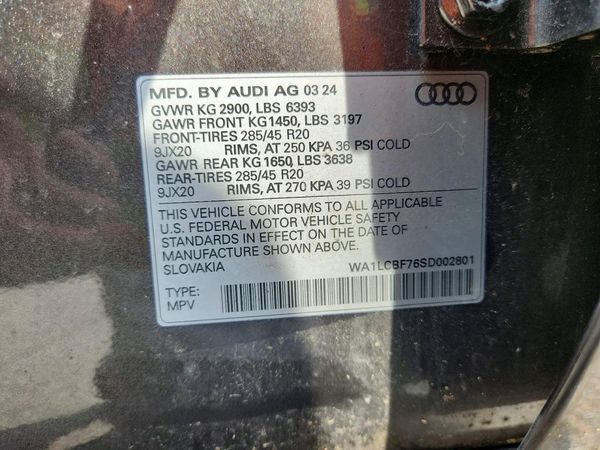 2025 AUDI Q7 quattro Premium Plus