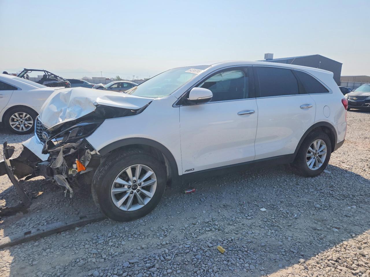 2020 KIA SORENTO L, LX, S — Front 3/4