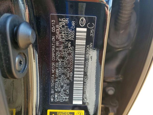 2013 LEXUS ES 350