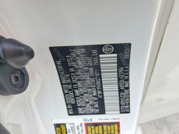 2017 TOYOTA CAMRY LE/SE/XLE/XSE