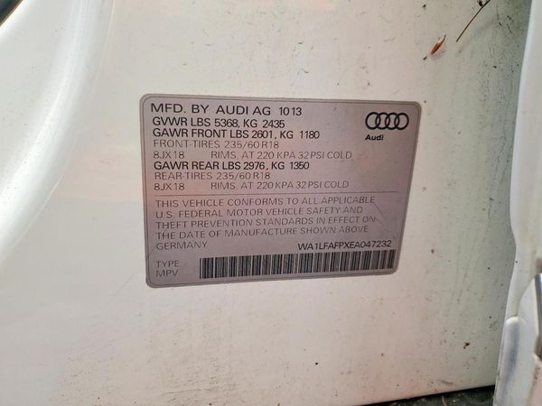 2014 AUDI Q5 Premium Plus