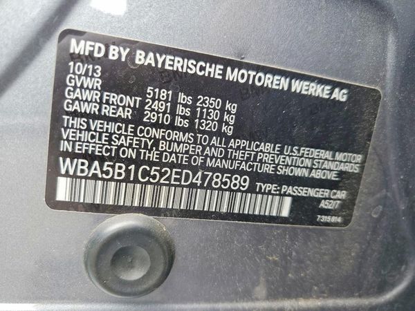 2014 BMW 535