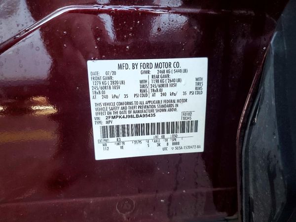 2020 FORD EDGE SEL