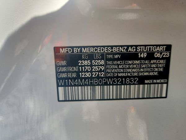 2023 MERCEDES-BENZ GLB GLB250 4MATIC