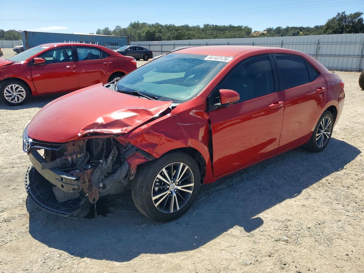 2016 TOYOTA COROLLA L/LE — Front 3/4
