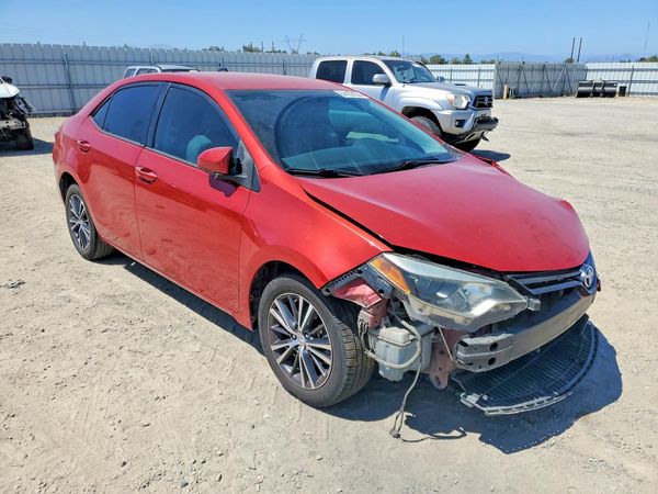 2016 TOYOTA COROLLA L/LE — Passenger 3/4