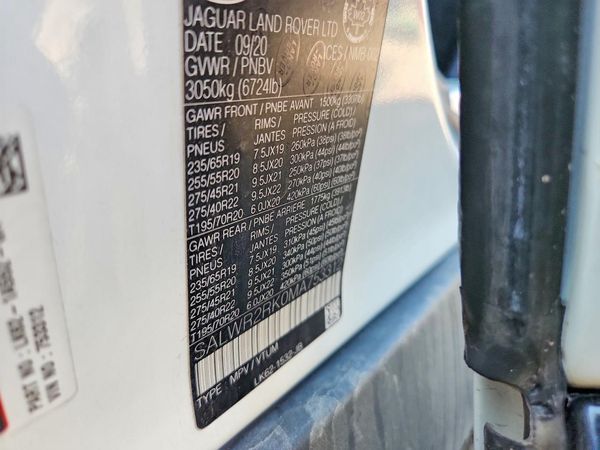 2021 LAND ROVER ROVER