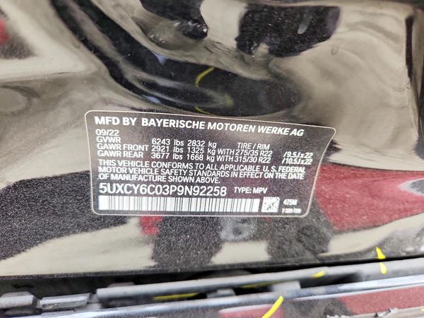 2023 BMW X6 xDrive40i