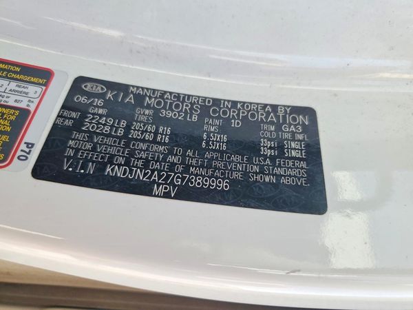2016 KIA SOUL Plus