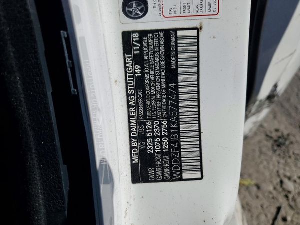 2019 MERCEDES-BENZ E E300