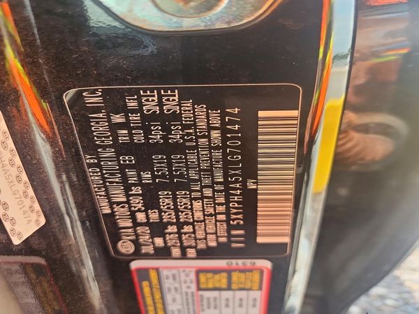 2020 KIA SORENTO EX, S