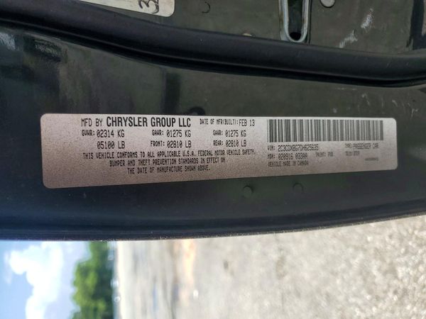 2013 DODGE CHARGER SE RWD