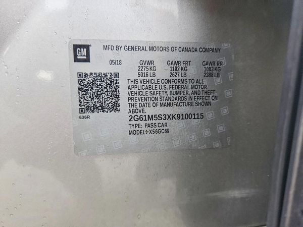 2019 CADILLAC XTS Luxury