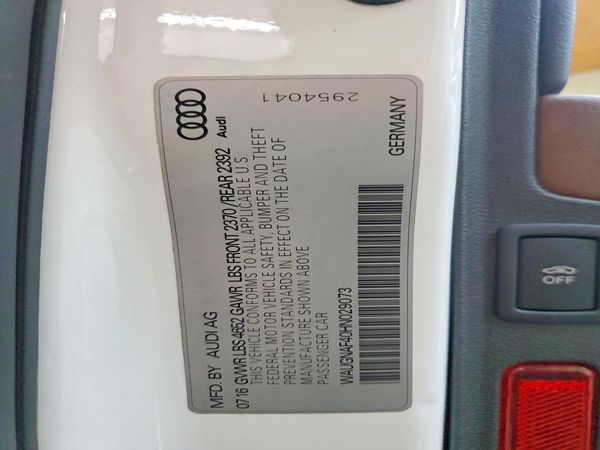 2017 AUDI A4 Premium, Ultra Premium