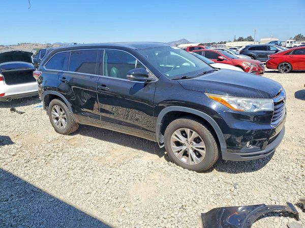 2015 TOYOTA HIGHLANDER Base/Hybrid — Passenger 3/4