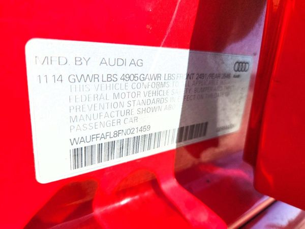 2015 AUDI A4 quattro Premium Plus