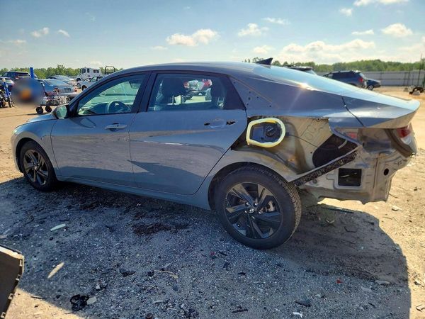 2021 HYUNDAI ELANTRA Blue