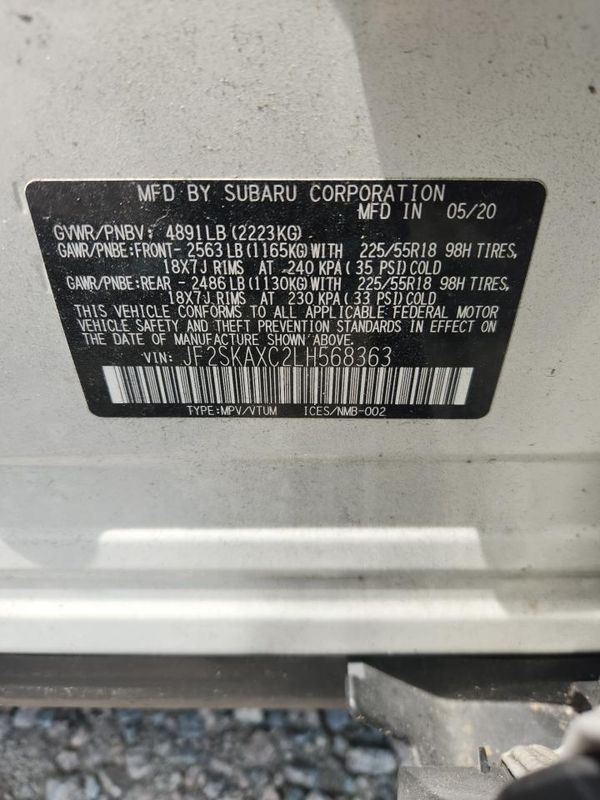 2020 SUBARU FORESTER Trg+ES+NAVI(HK)+KA