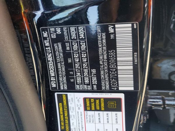 2018 MERCEDES-BENZ GLS GLS550-4M