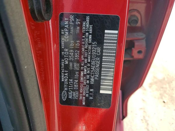 2014 HYUNDAI ACCENT 5DR GS / 4DR GLS