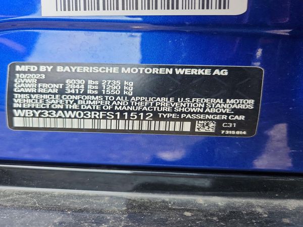 2024 BMW I4 M50
