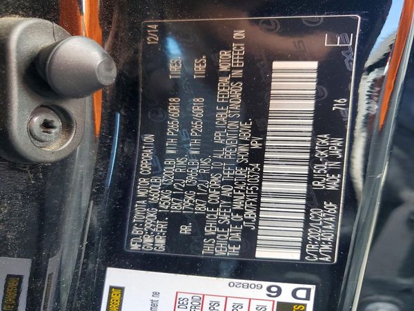 2015 LEXUS GX 460
