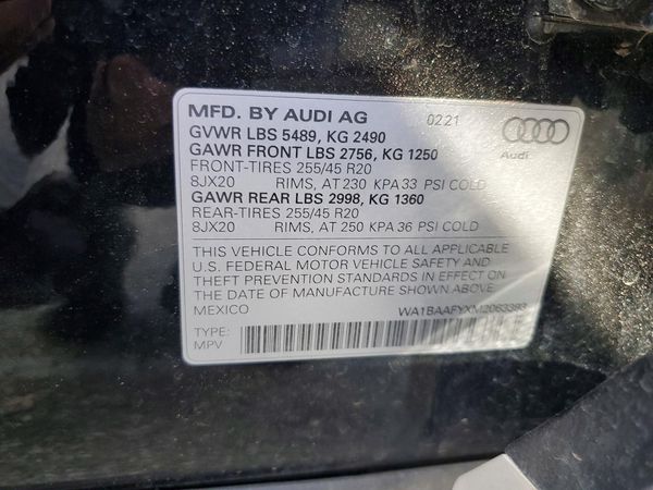 2021 AUDI Q5