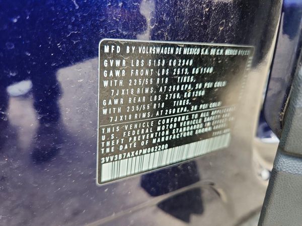 2023 VOLKSWAGEN TIGUAN SE