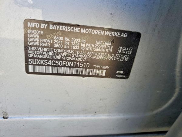 2015 BMW X5