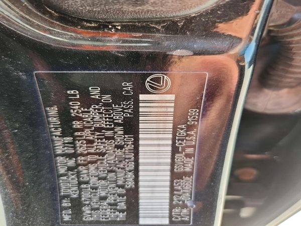 2018 LEXUS ES 350