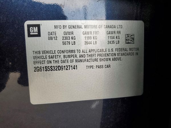 2013 CADILLAC XTS Premium