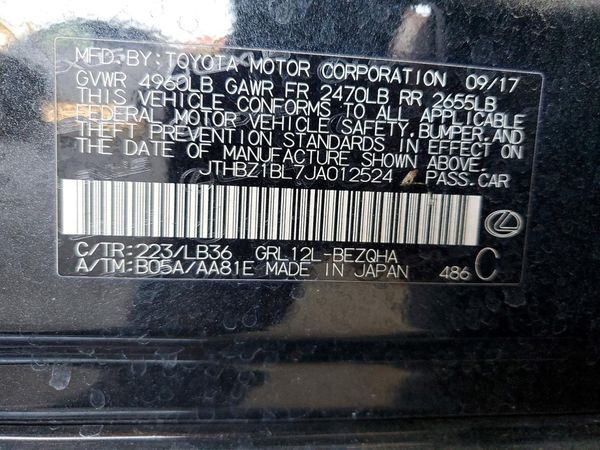 2018 LEXUS GS 350
