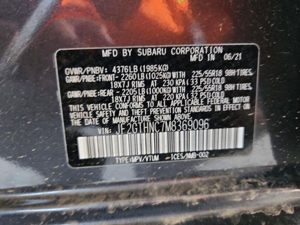 2021 SUBARU CROSSTREK Limited+NAVI+ES+BSD