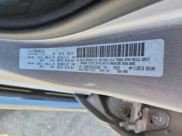 2020 RAM 1500 TRADESMAN CREW CAB 4X4