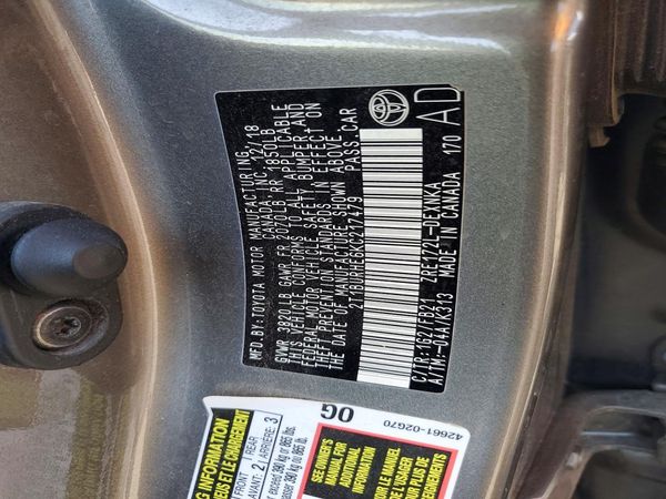 2019 TOYOTA COROLLA L/LE/SE/XLE/XSE