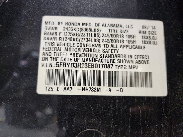 2014 ACURA MDX