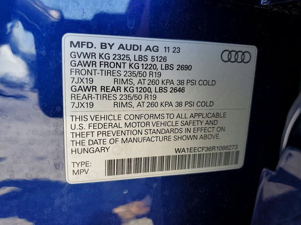2024 AUDI Q3