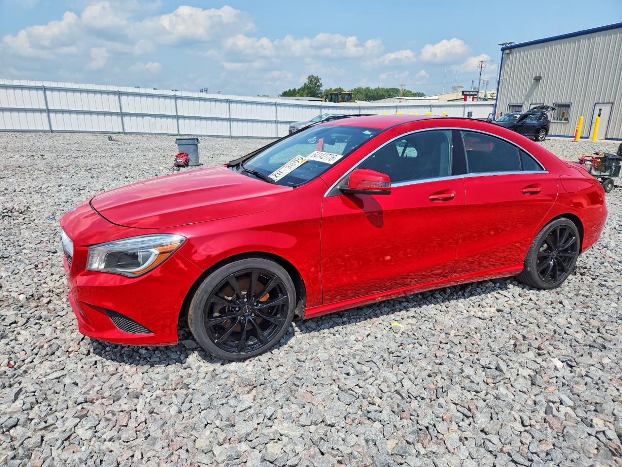 2014 MERCEDES-BENZ CLA-CLASS CLA250 4MATIC — Front 3/4