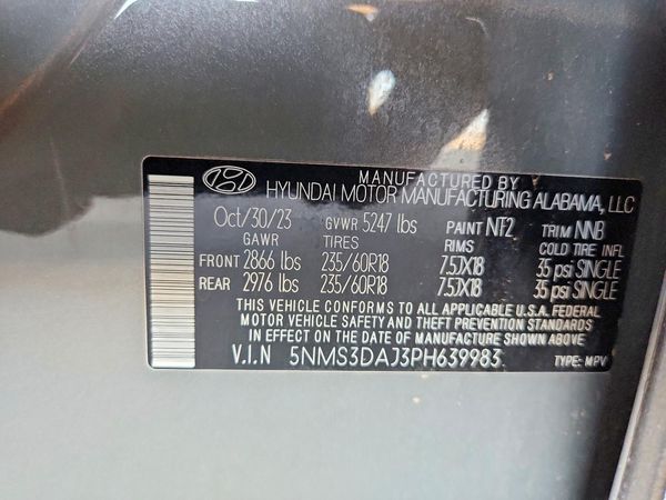 2023 HYUNDAI SANTA FE