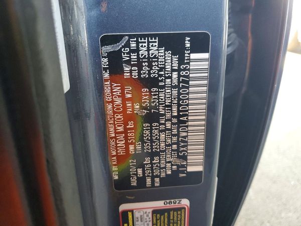 2013 HYUNDAI SANTA FE Sport Turbo Tech