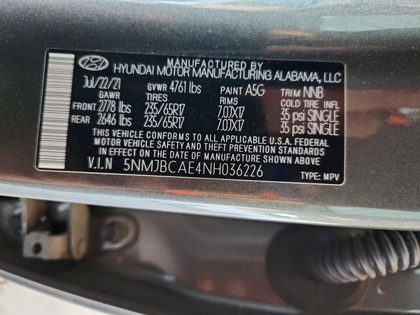 2022 HYUNDAI TUCSON SEL