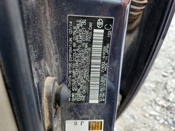 2014 TOYOTA PRIUS
